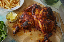 Load image into Gallery viewer, Whole fresh Spatchcock Chicken(1.3-1.5kg) in Piri Piri marinade
