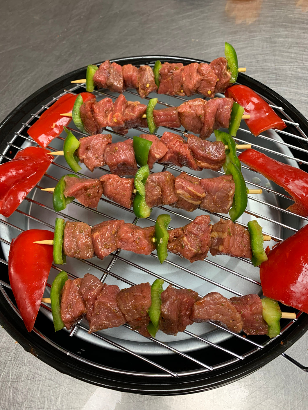 Beef Fillet and Sweet Pepper Skewers 10 Pack SPECIAL OFFER