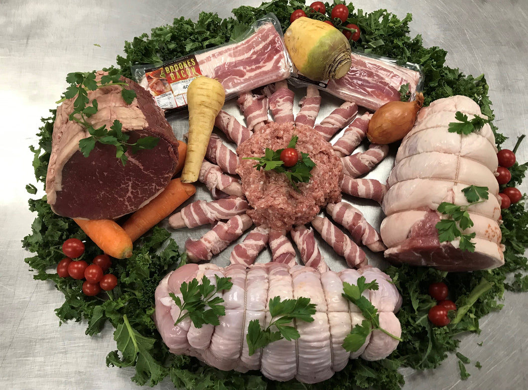 Family Christmas Meat Pack